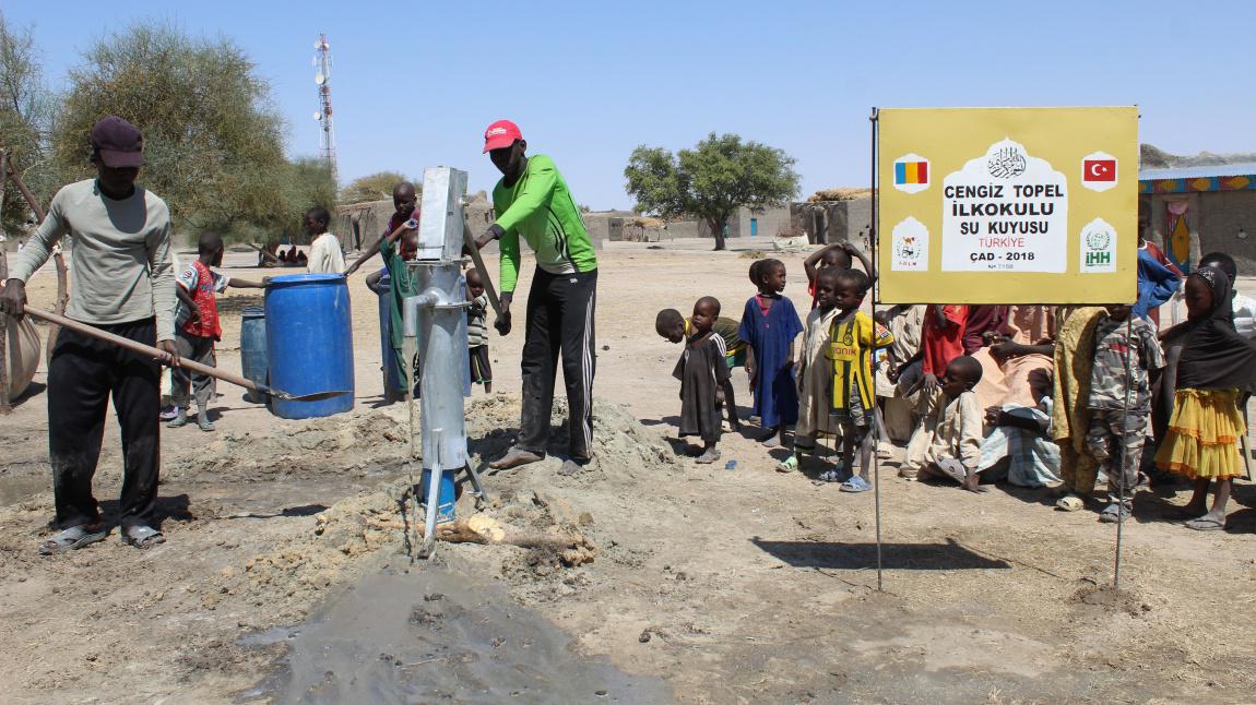 Okulumuz Adına Çad'da Açılan Su Kuyusu